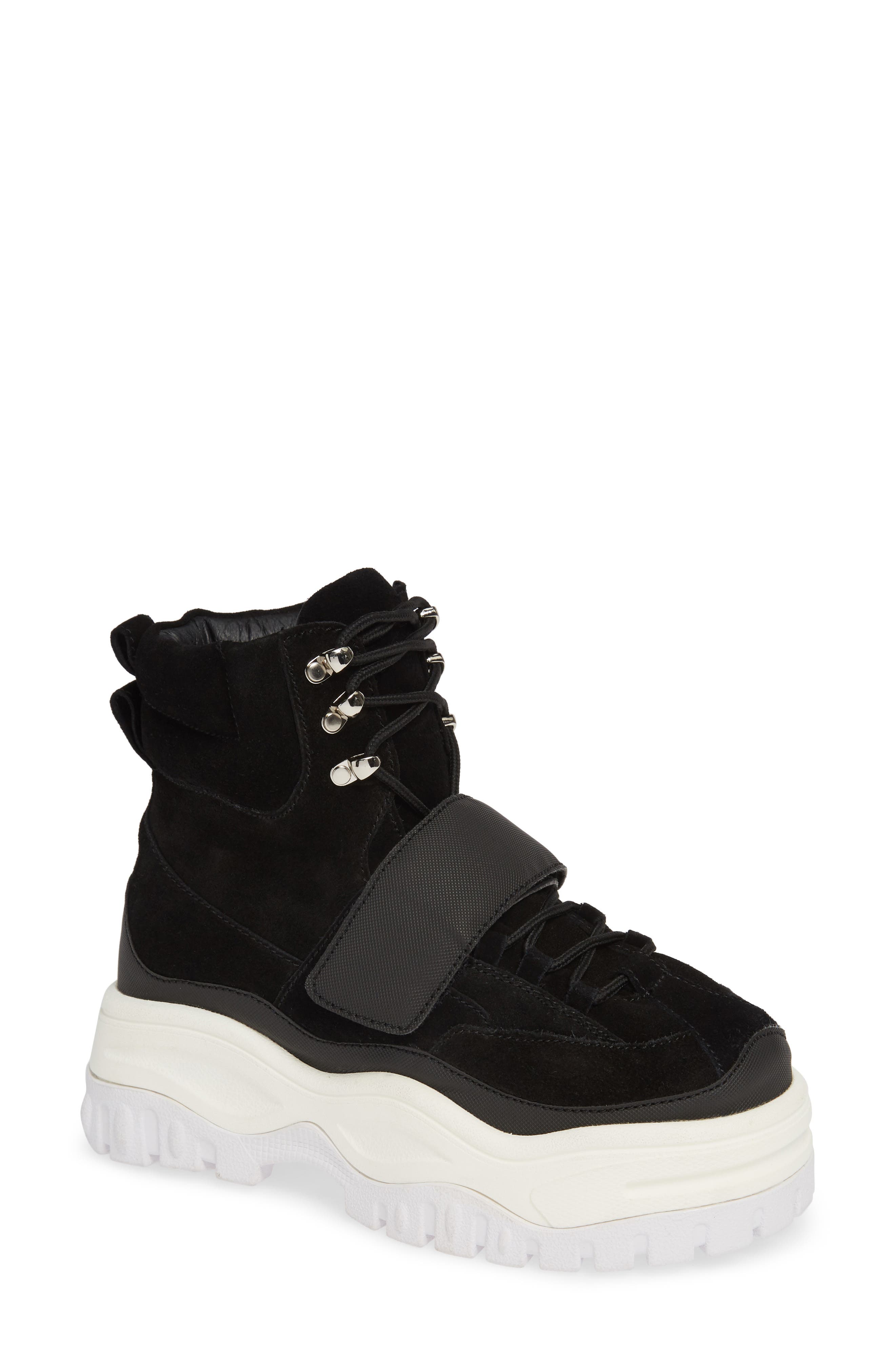 Jeffrey Campbell Fonzie Platform Sneaker Boot, Main, color, 