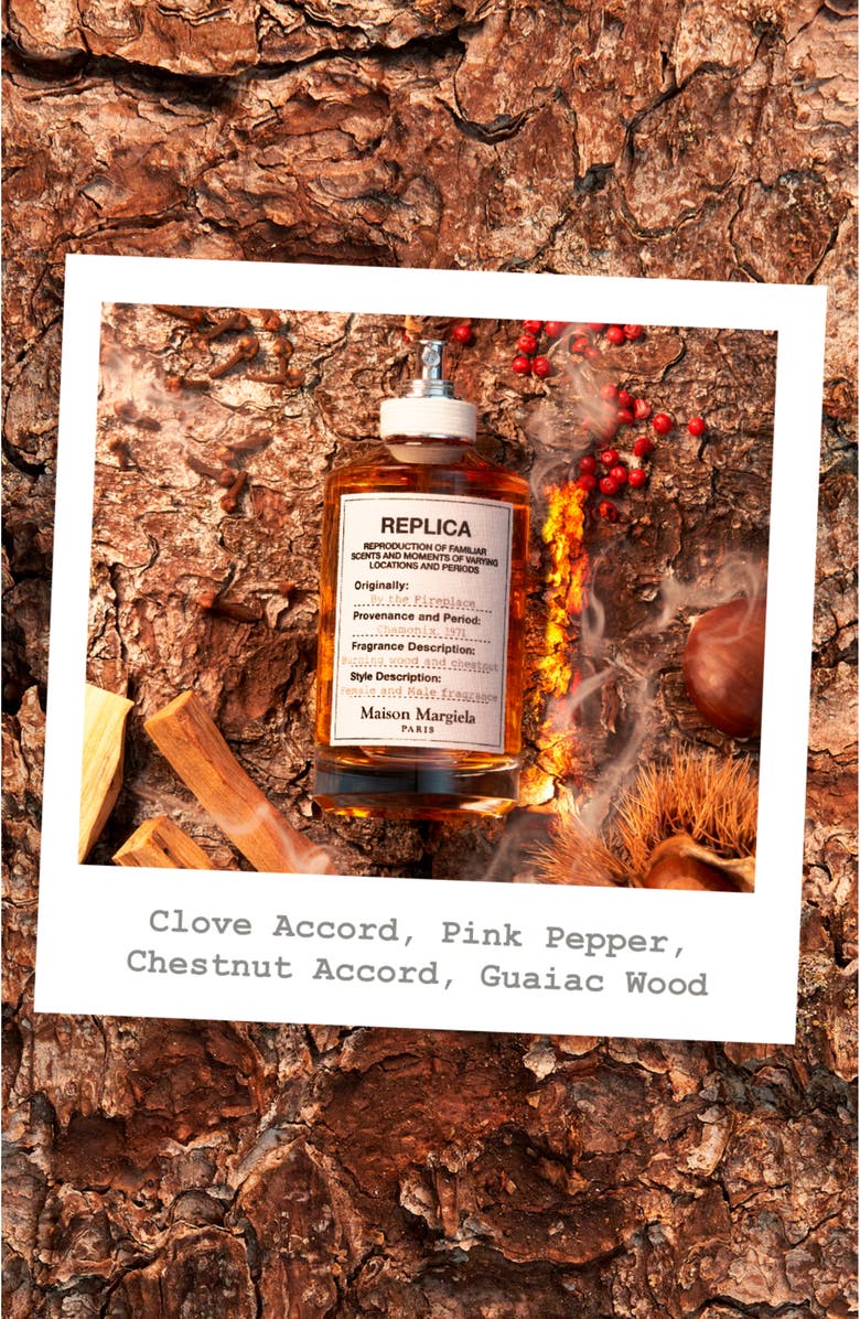 Maison Margiela Replica By the Fireplace Candle & Holder Gift Set $235 Value, Alternate, color, 