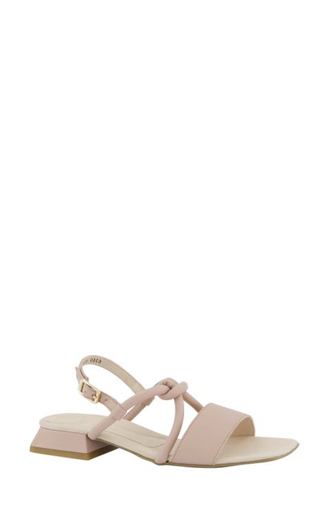 Dream Square Toe Slingback Sandal (Women)