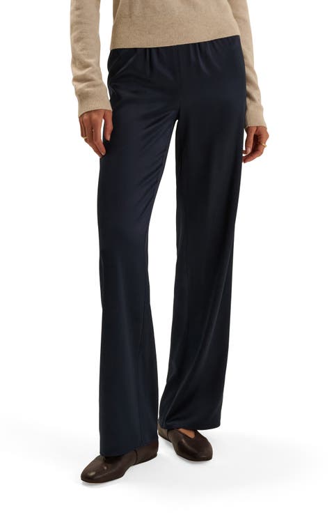 The Everything Silk Blend Pants
