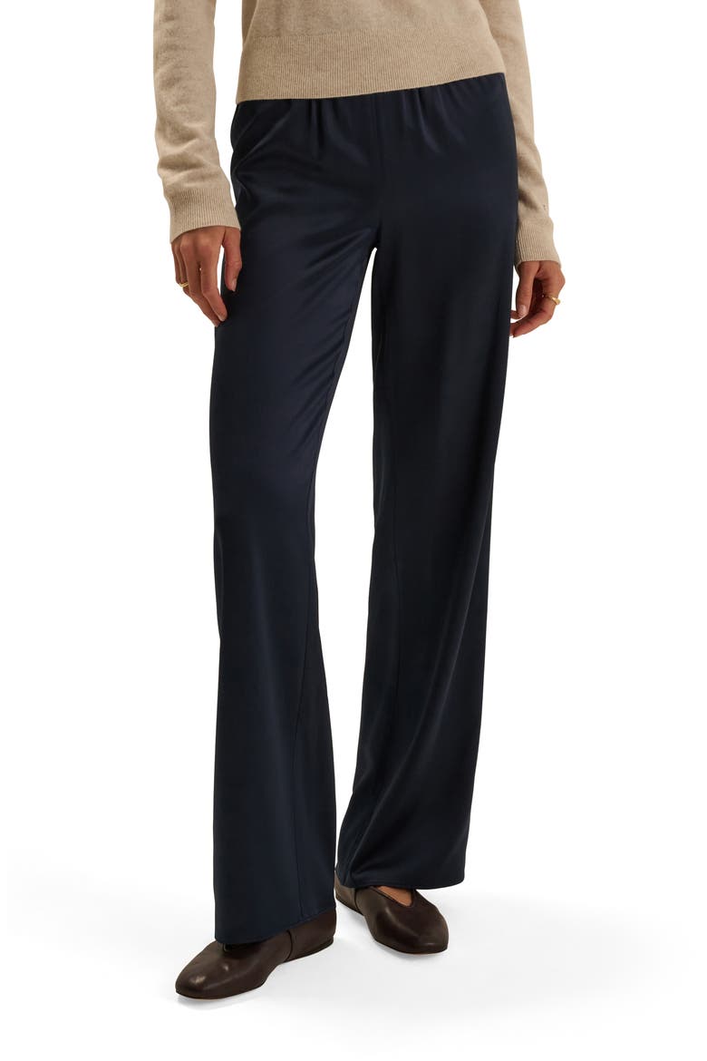 The Everything Silk Blend Pants video