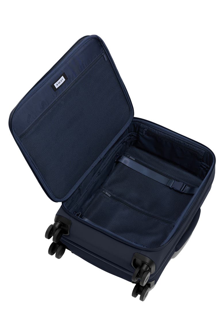 The Softside Bigger Carry-On Suitcase, Alternate, color, NAVY BLUE