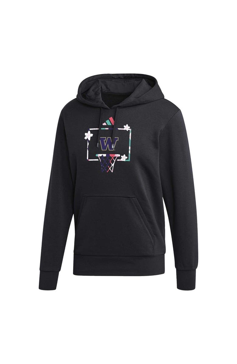 adidas Men's adidas Black Washington Huskies Honoring Black Excellence Pullover Hoodie, Alternate, color, 