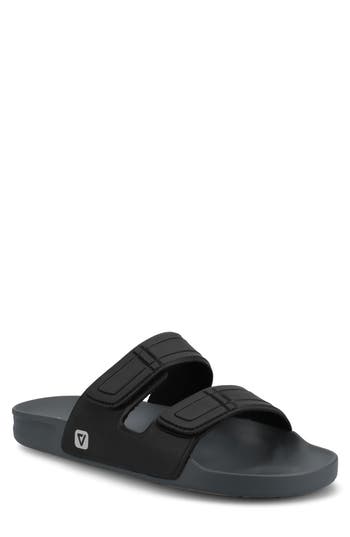 Vance Co. Vance Mario Comfort Adjustable Strap Slide-in Sandal