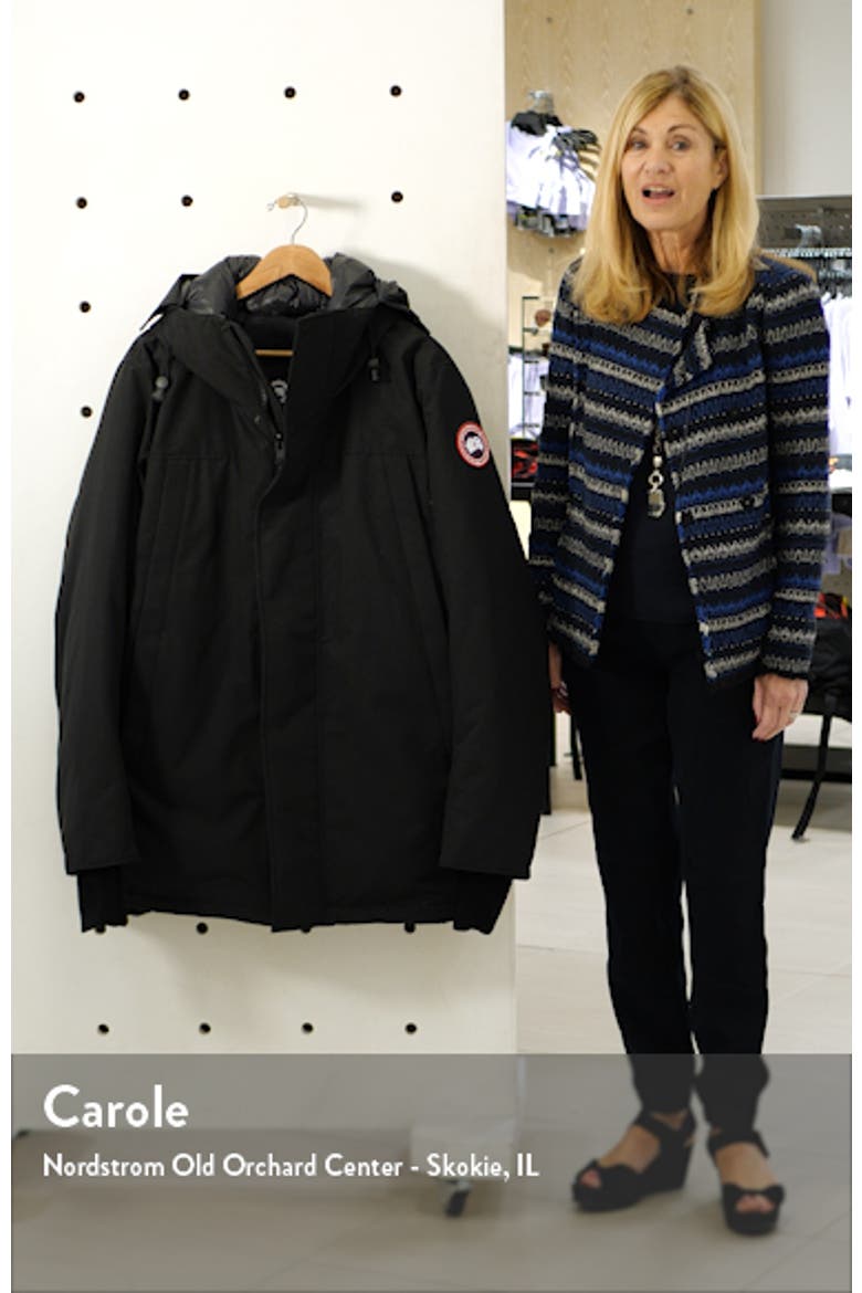 Sanford 625 Fill Power Down Hooded Parka video