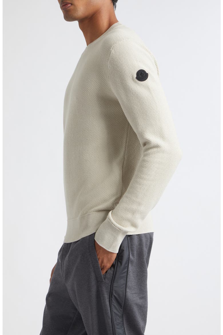 Cotton Crewneck Sweater, Alternate, color, CORNSTALK