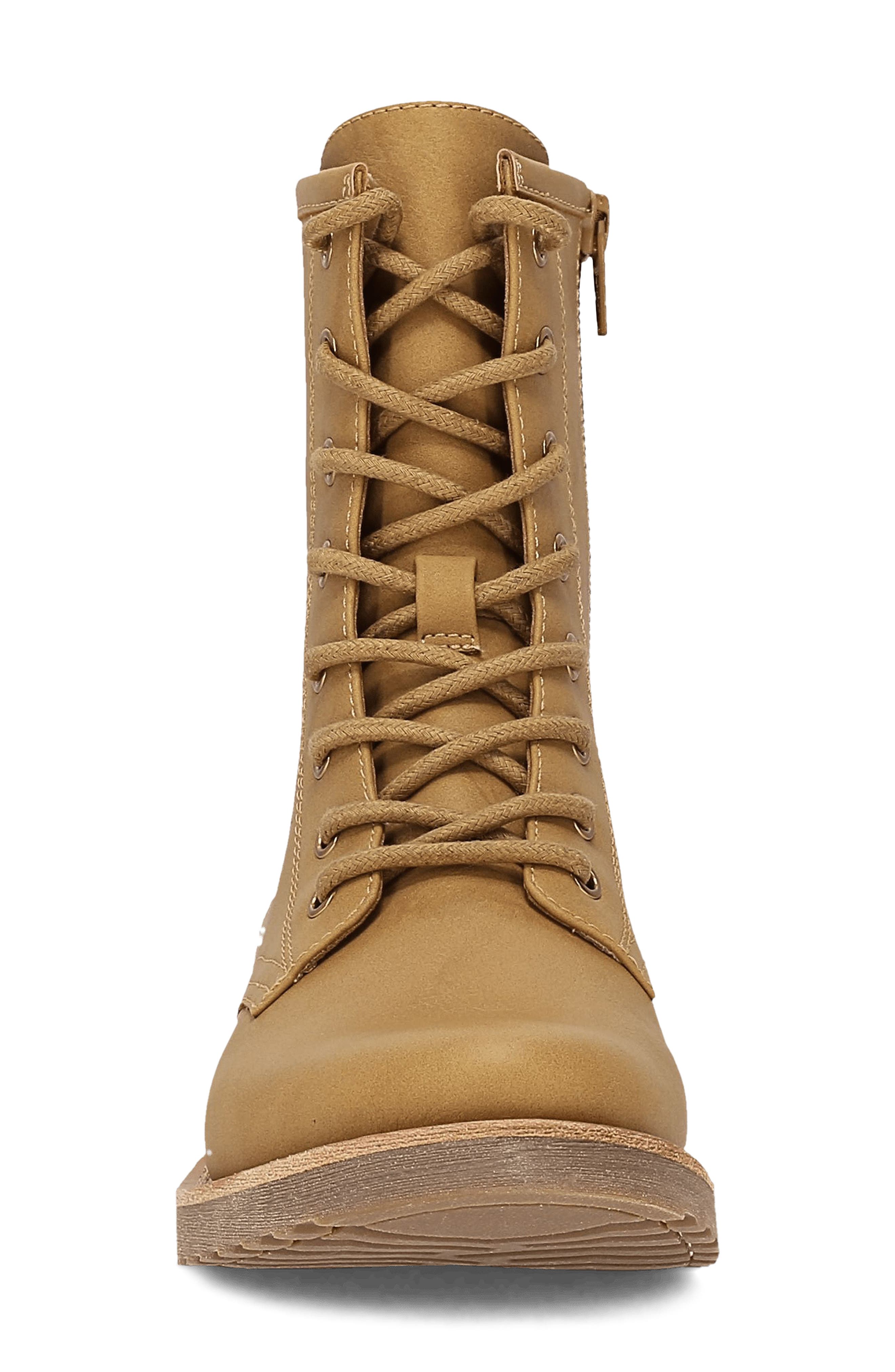 Chesnee Combat Boot, Alternate, color, BANANA