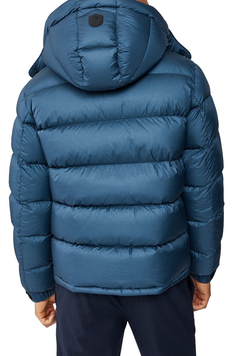 Jonas Water Repellent Down Coat, Alternate, color, NAVY