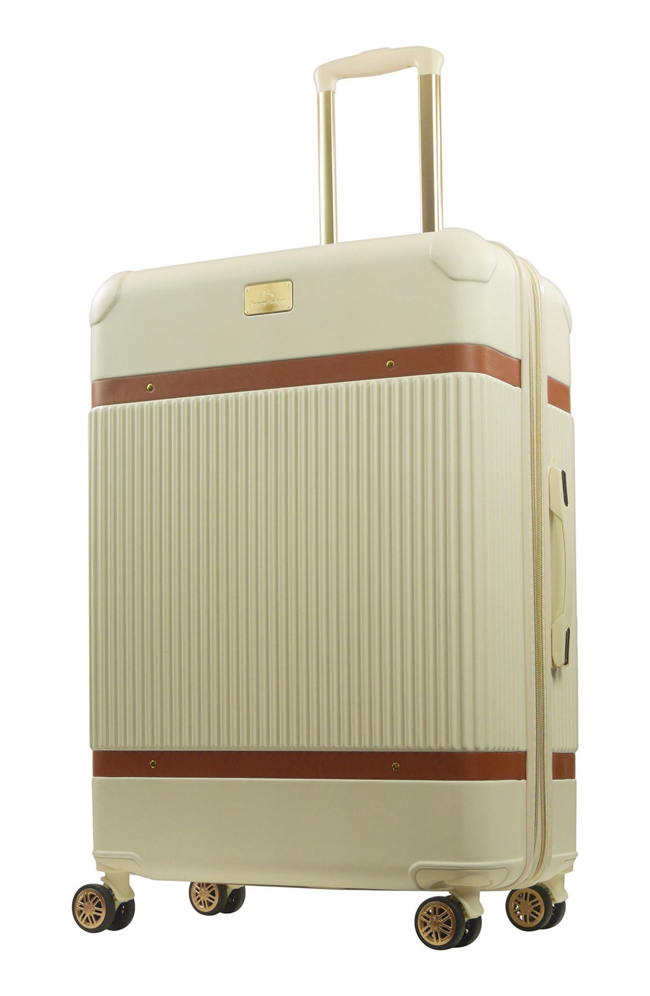 Tommy Bahama 30-Inch Hardside Spinner Luggage, Main, color, Cream