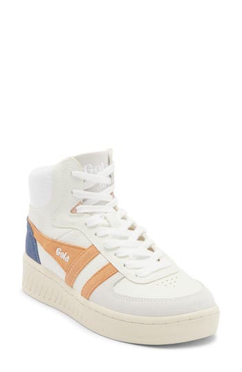 Gola Slam Trident Trainer Sneaker In White