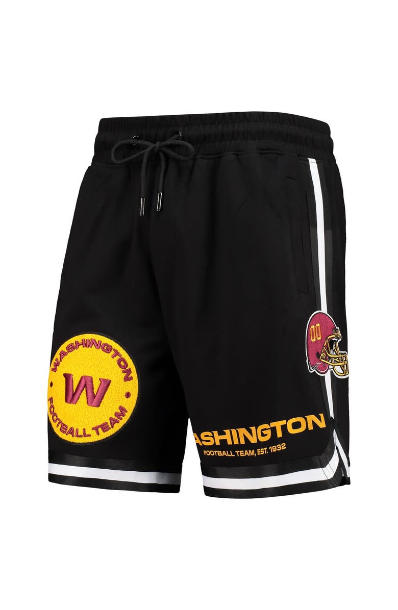PRO STANDARD Men's Pro Standard Black Washington Football Team Core Logo Shorts, Alternate, color, Black
