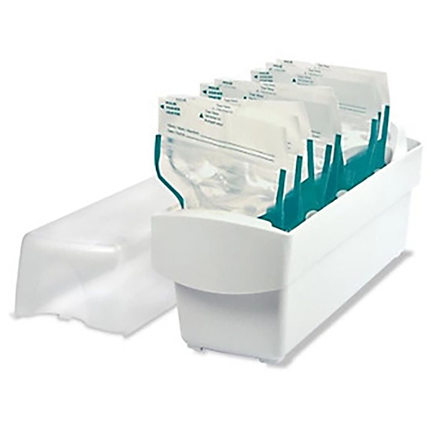 TOMY International The First Years Breastflow Milk Storage Organizer for Freezer & Fridge in White 