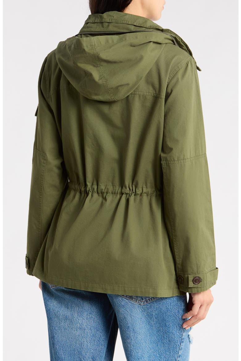Cotton Utility Jacket, Alternate, color, FOREST