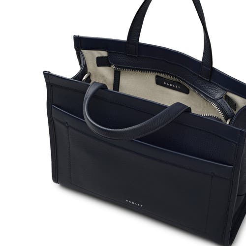 Radley Alba Place Small Ziptop Satchel Bag In Black