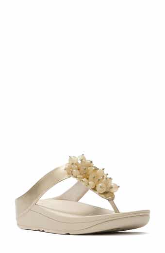 Fino Bead Cluster Flip Flop