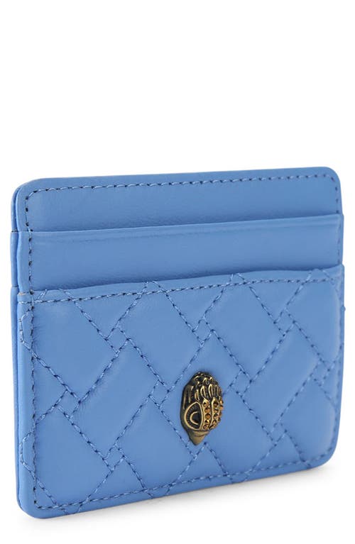 Kurt Geiger London Kensington Card Holder In Medium Blue
