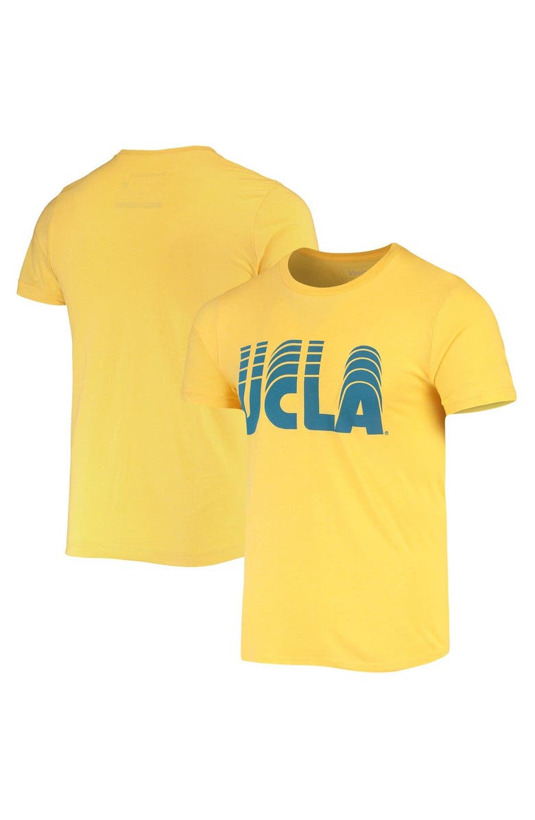 HOMEFIELD Men's Homefield Heathered Gold UCLA Bruins Repeat Vintage T-Shirt, Main, color, Heather Gold