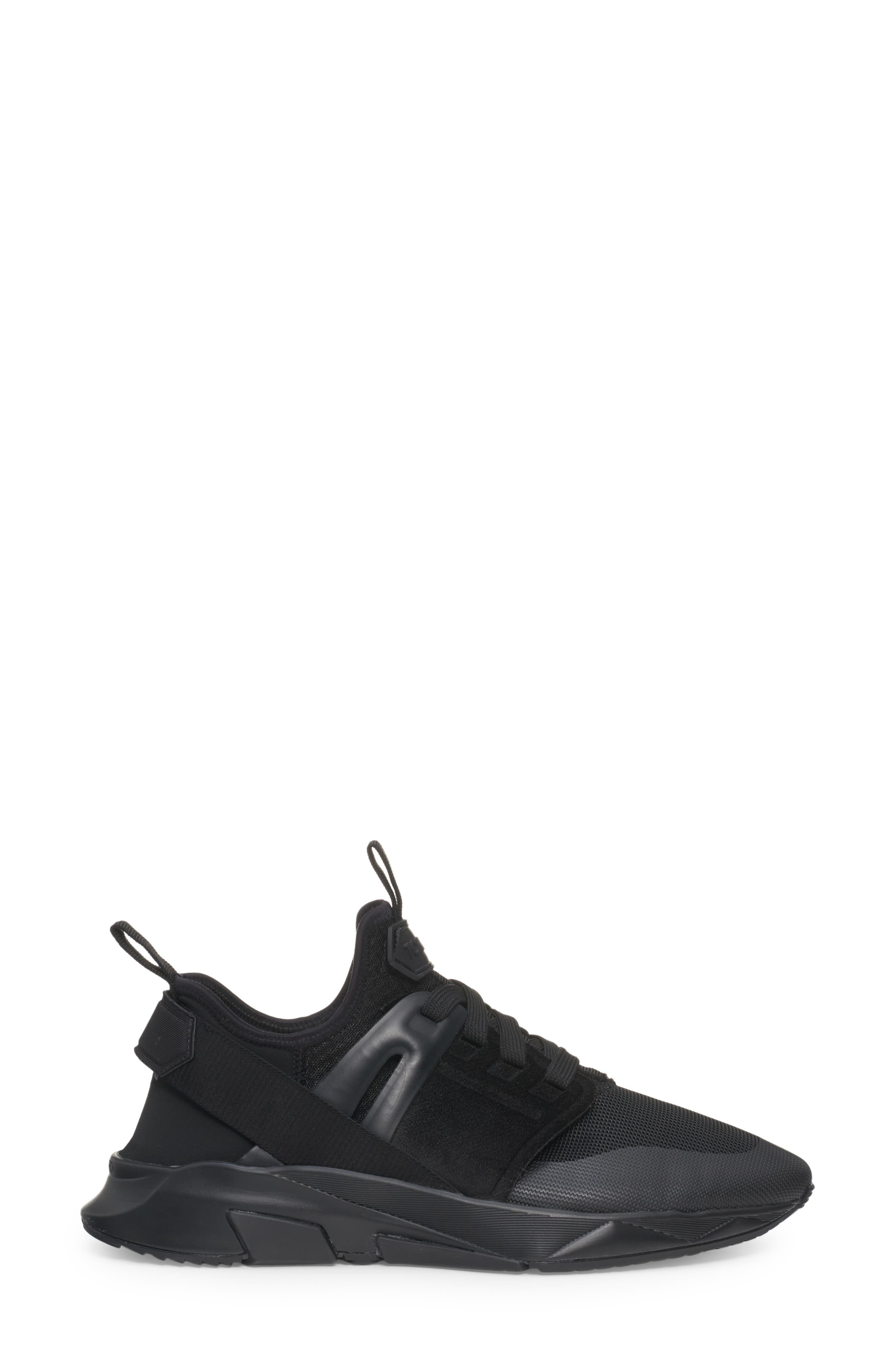 TOM FORD Mixed Media Sneaker, Alternate, color, 