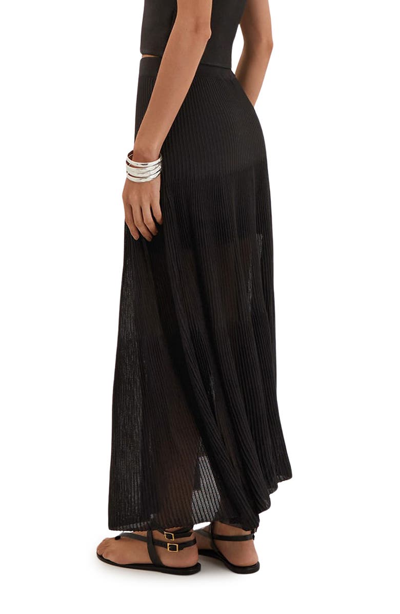 ViX Paula Hermanny Maira Rib Cover-Up Skirt, Alternate, color,