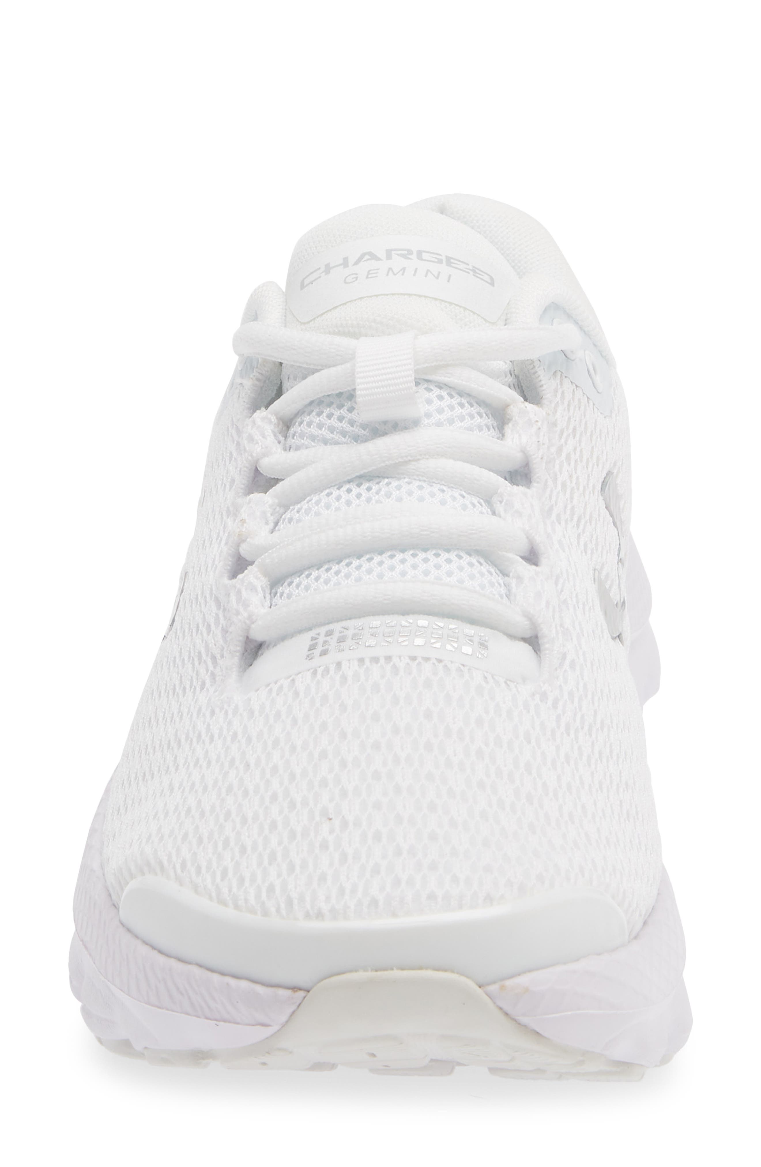 Under Armour Charged Gemini Running Shoe, Alternate, color, White