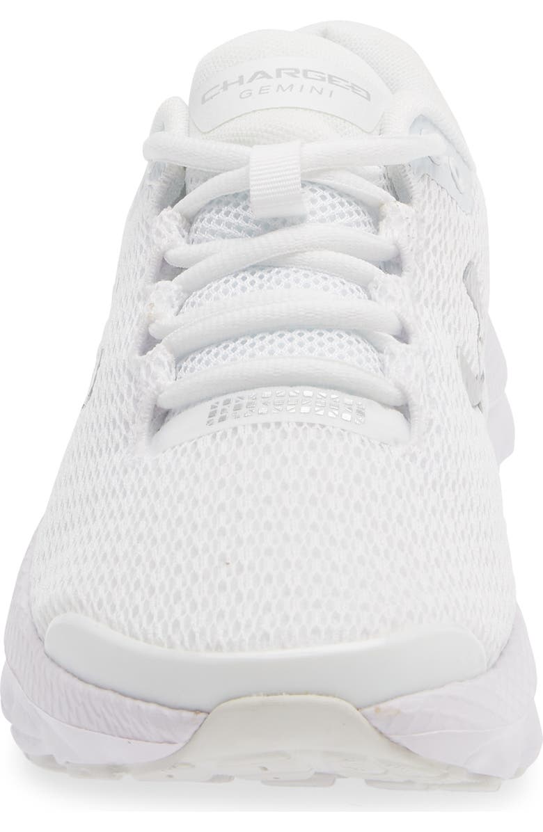 Under Armour Charged Gemini Running Shoe, Alternate, color, White