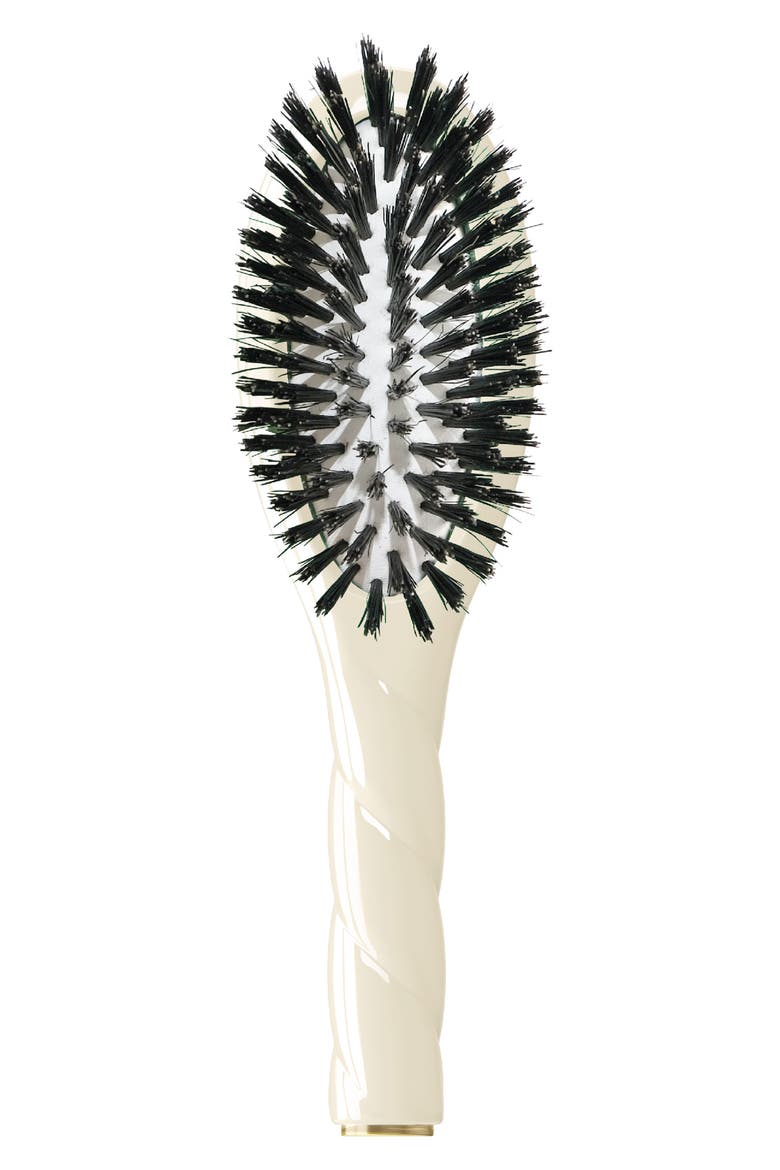 N.01 The Small Shine & Care Hairbrush, Main, color, CREAMY WHITE