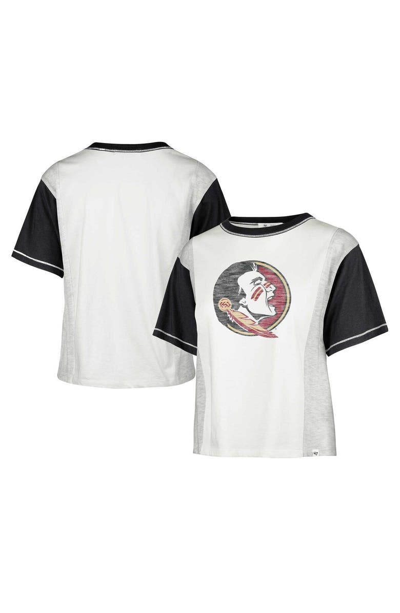 '47 Woman's '47 White Florida State Seminoles Premier Tilda Tee, Main, color, 