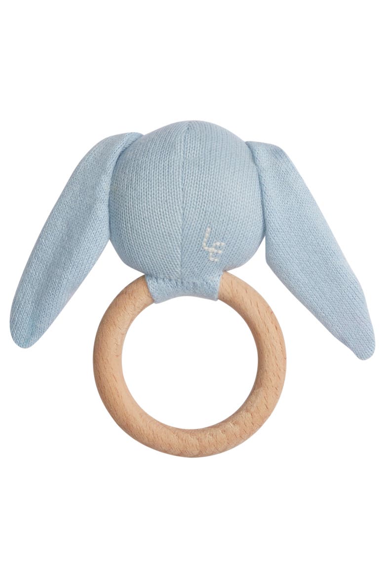 Kids' Rattle, Alternate, color, Blue Bunny