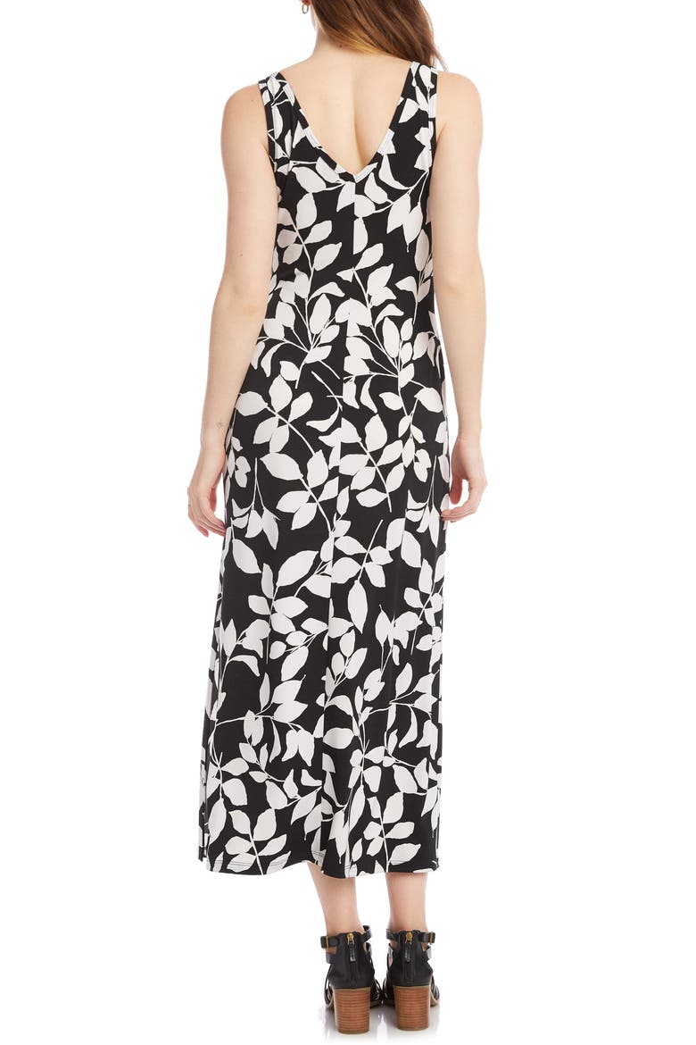 Alana A-Line Knit Dress, Alternate, color, OFF WHITE WITH BLACK