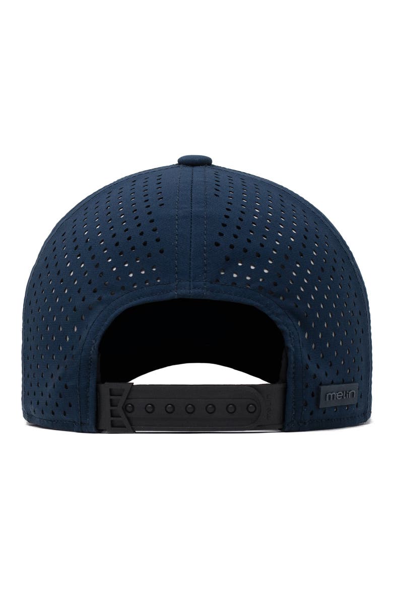 A-Game Hydro Performance Snapback Hat, Alternate, color, NAVY