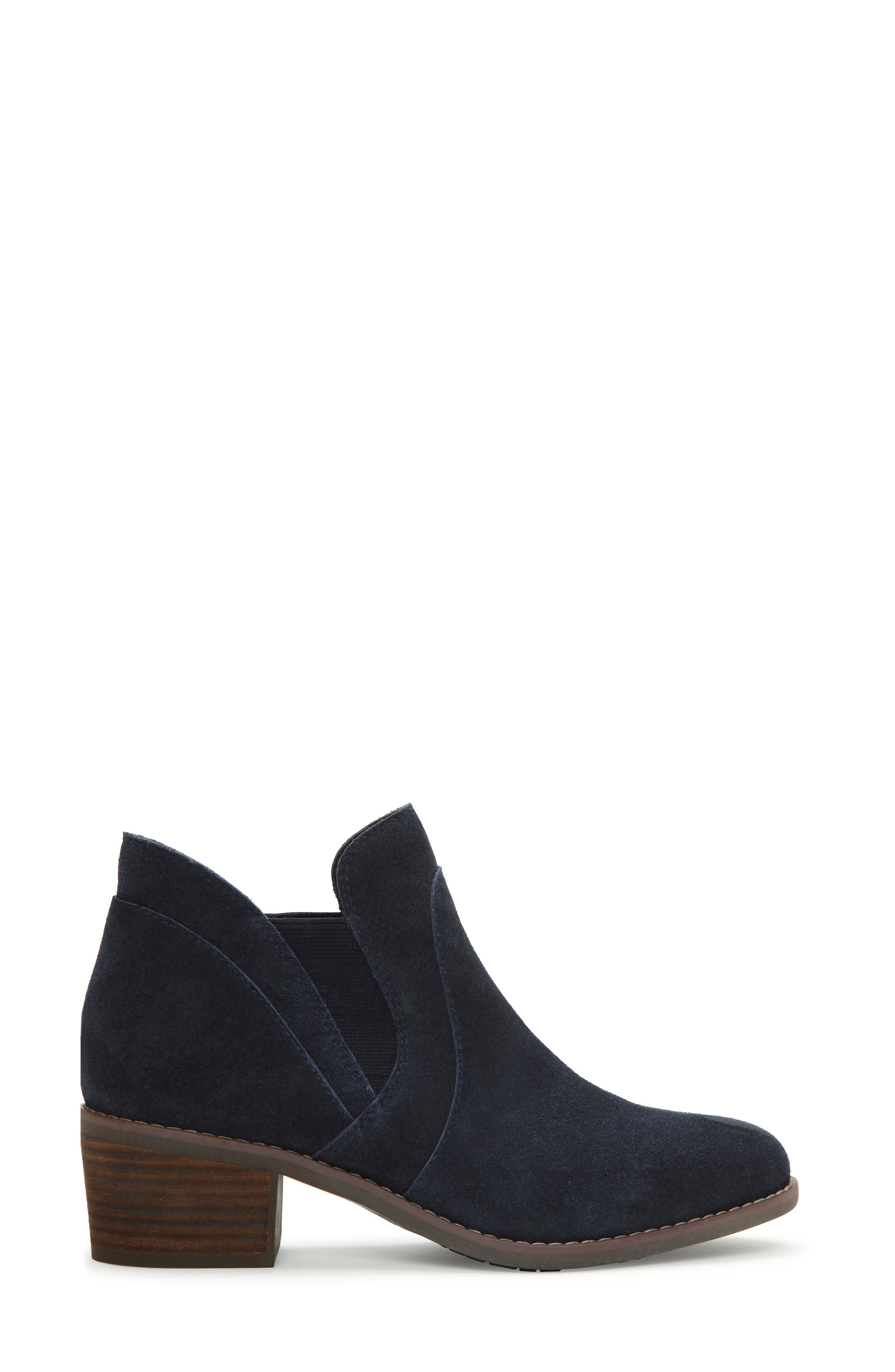 Me Too Zantos Bootie, Alternate, color, Mykonos Blue Suede
