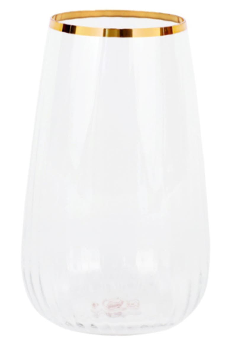 Francesca Highball Glass, Main, color, GOLD