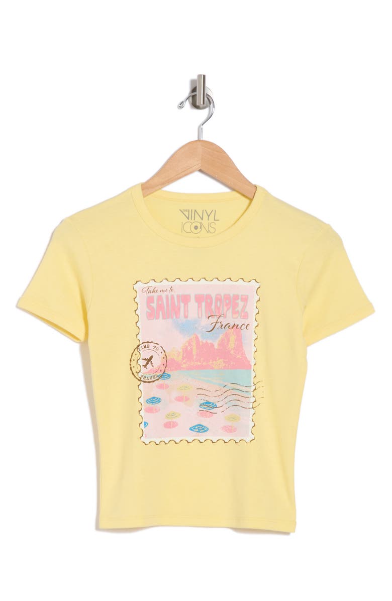 Vinyl Icons Saint Tropez Graphic Baby T-Shirt, Alternate, color, 