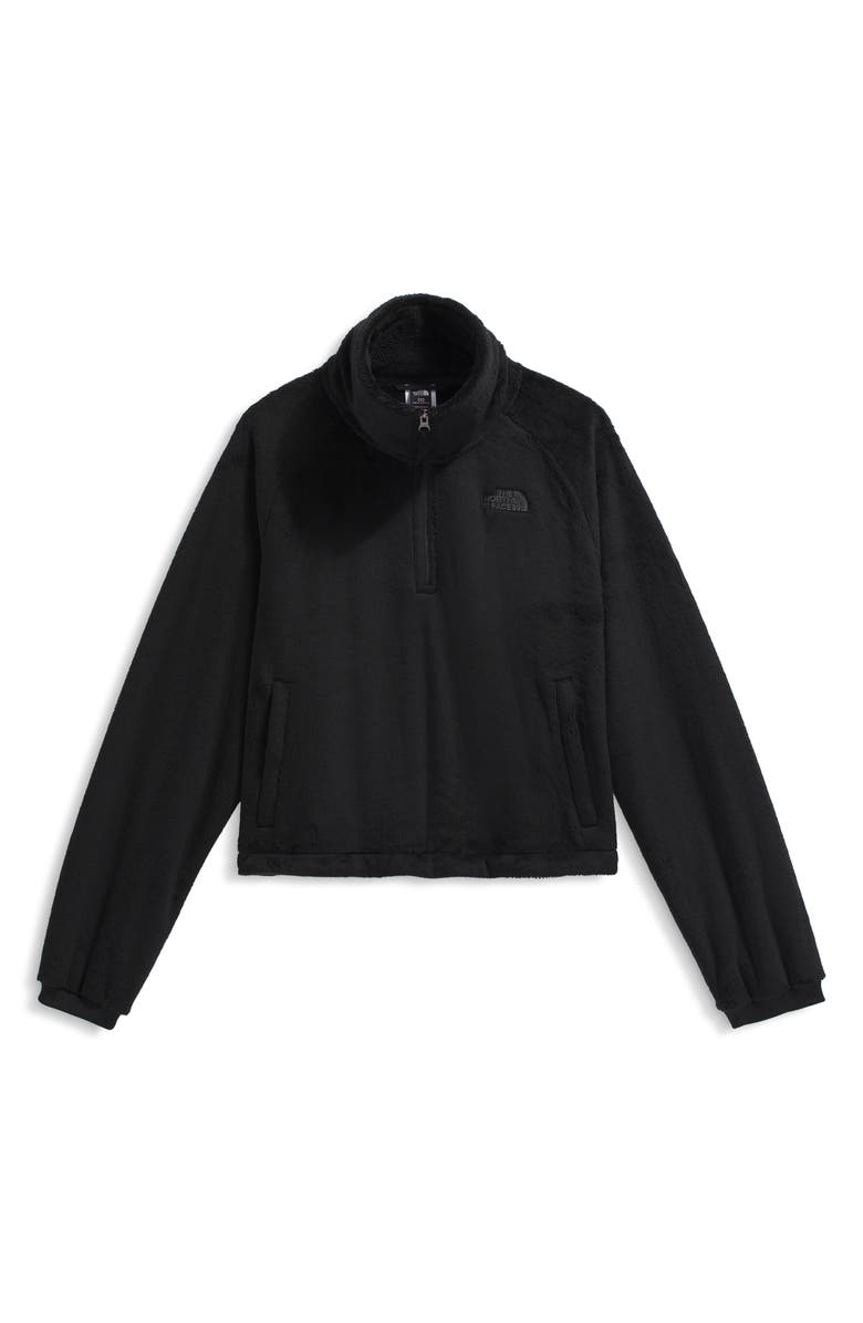 The North Face Osito Lux High Pile Fleece Jacket, Alternate, color, Tnf Black