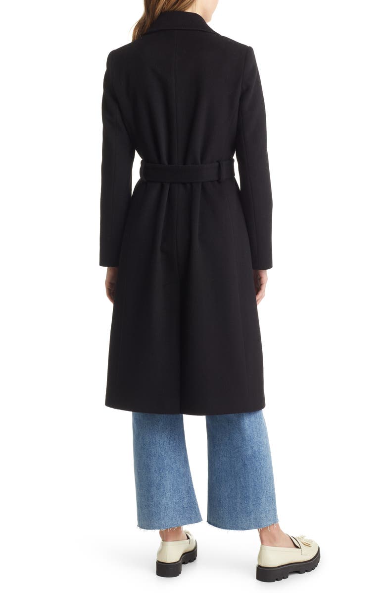 Sam Edelman Belted Wool Blend Coat, Alternate, color,
