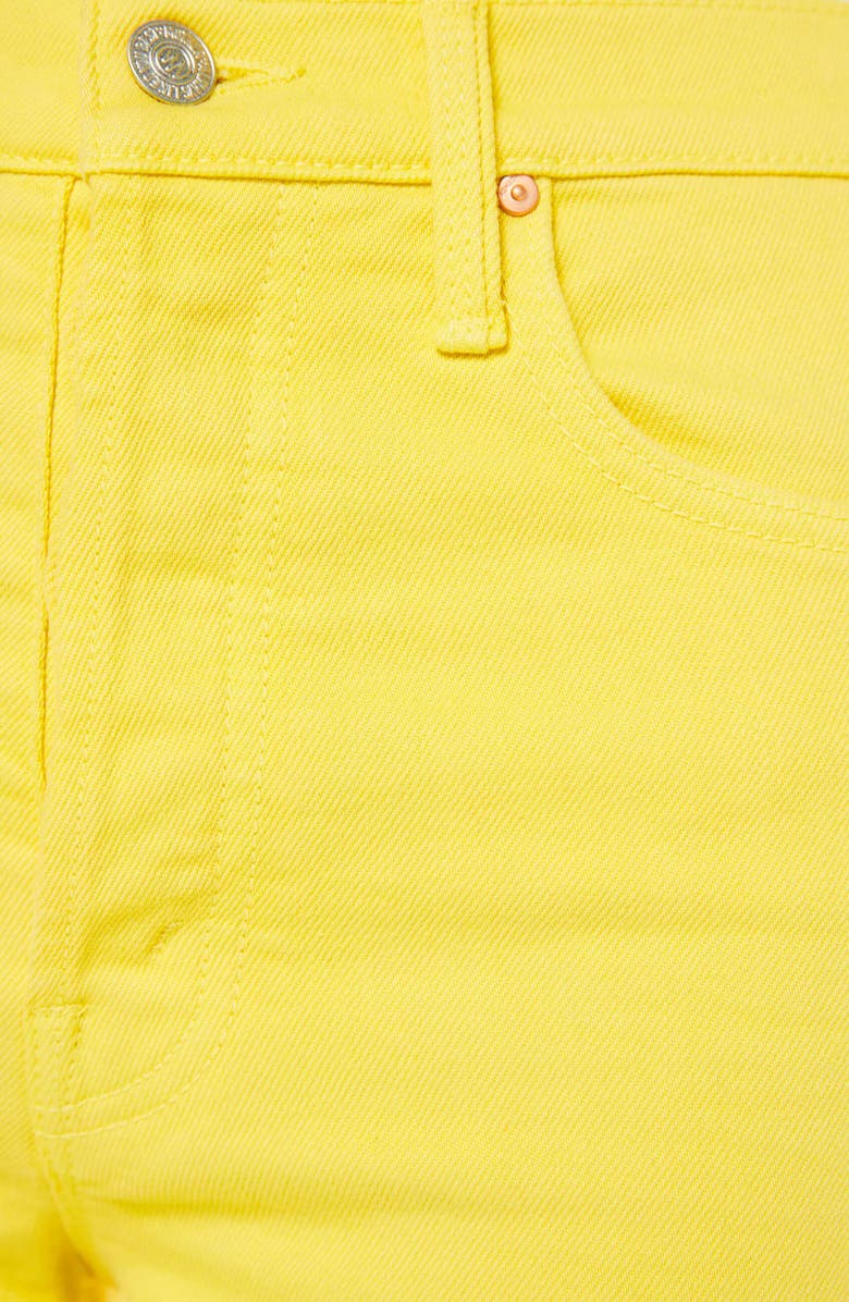 MOTHER The Tomcat Roller Fray Flare Jeans, Alternate, color, Sunshine