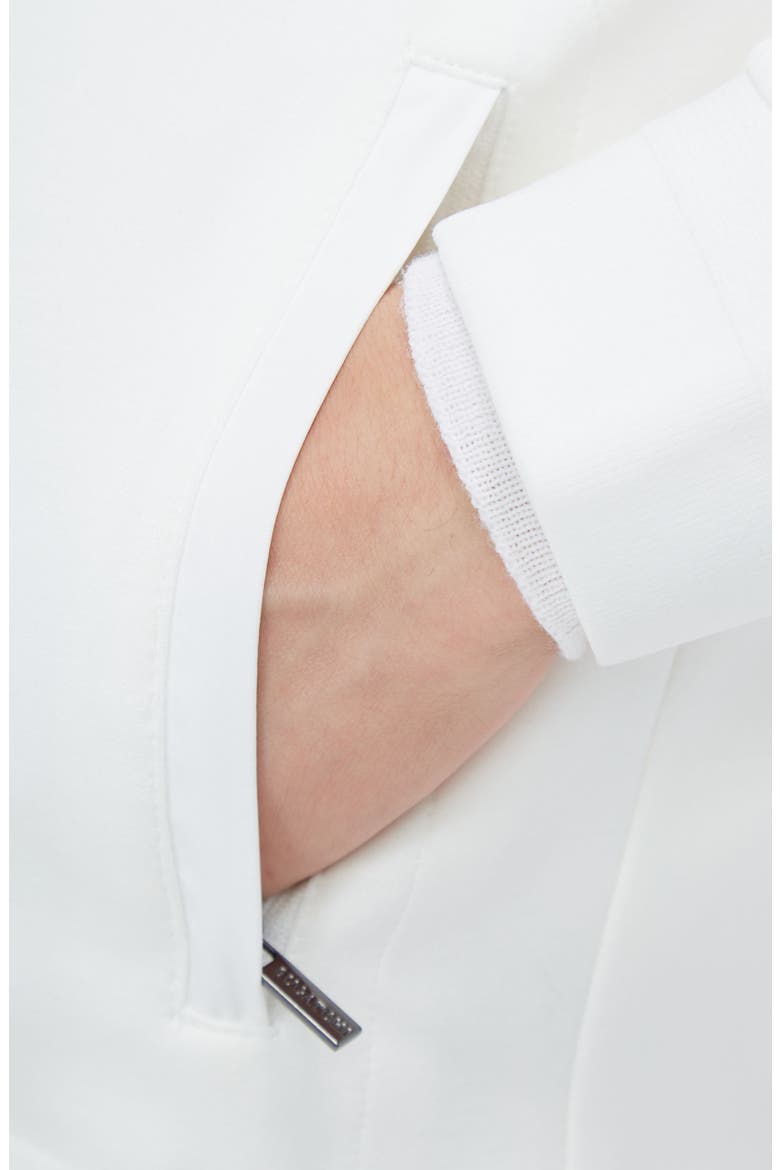 Knit Blouson Jacket, Alternate, color, CHALK