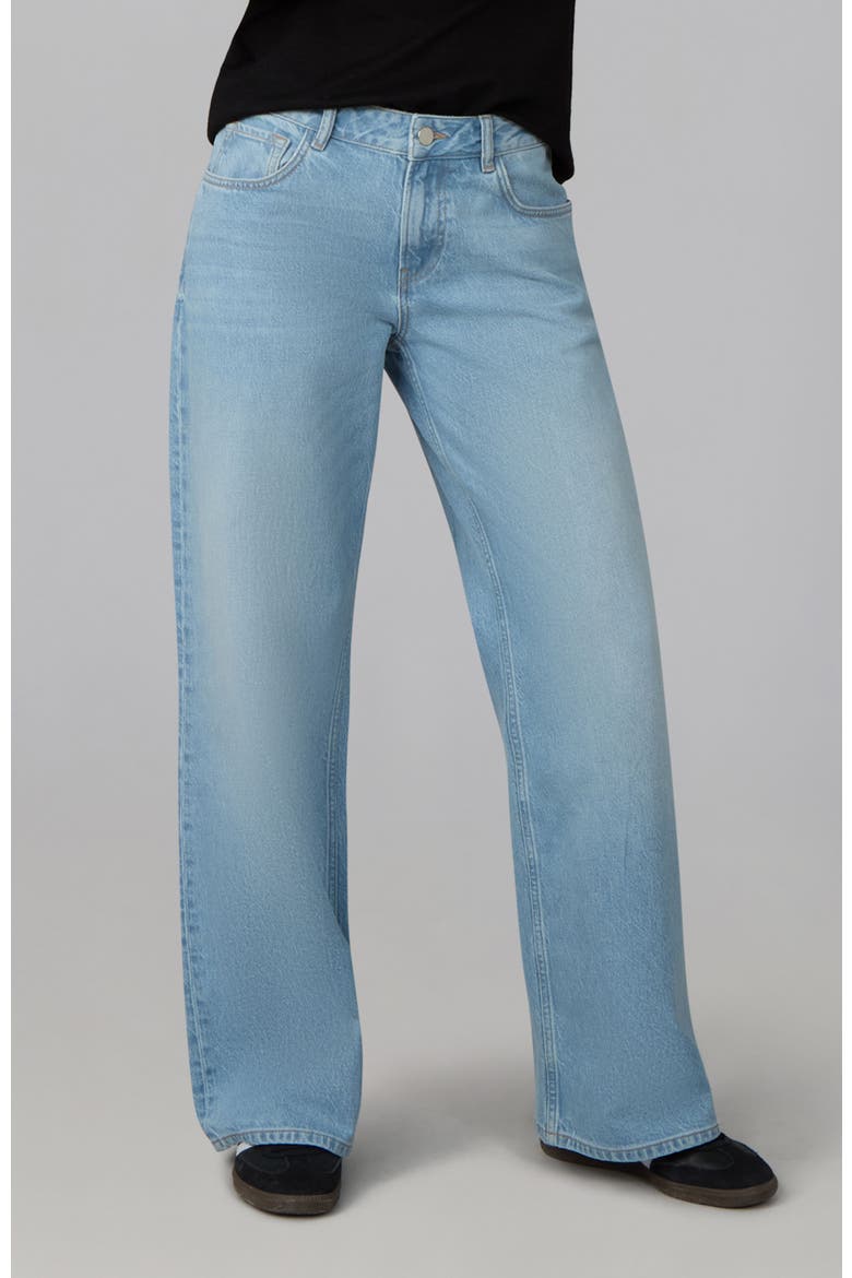 Colette High Rise Wide Leg Jeans, Main, color, WHIMSY BLUE