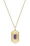  14K Gold/ Purple Amethyst