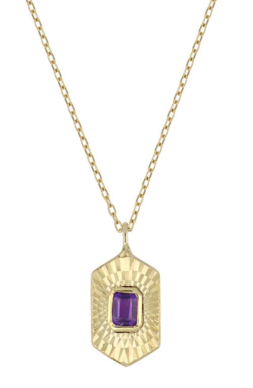 Bony Levy Blc Pendant Necklace In Gold