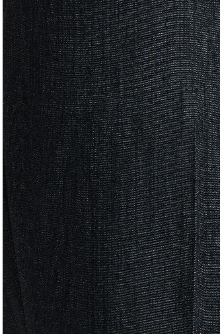 Flat Front Mid Rise Wide Leg Pants, Alternate, color, NAVY COMBO