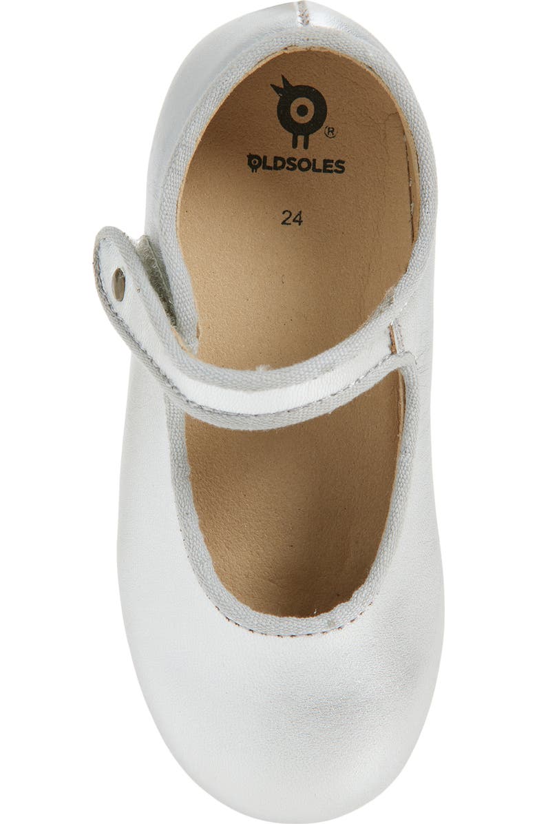OLD SOLES Kids' Lady Jane Flat, Alternate, color, Silver