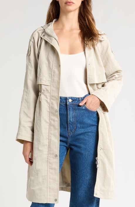 Avec Les Filles Hooded Utility Coat