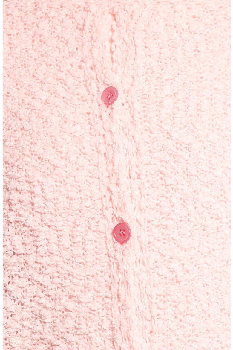 Ally Textured Cardigan, Alternate, color, PINK