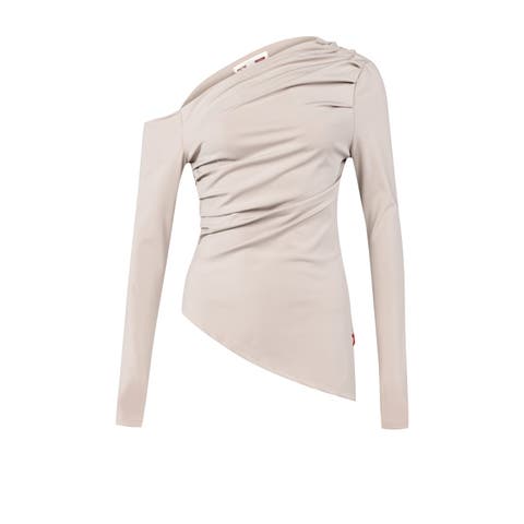 Your *Itch Draped Long Sleeve Top