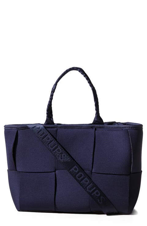 Water Resistant Woven Neoprene Mini Tote Bag