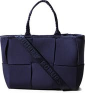 POP UPS BRAND Water Resistant Woven Neoprene Mini Tote Bag
