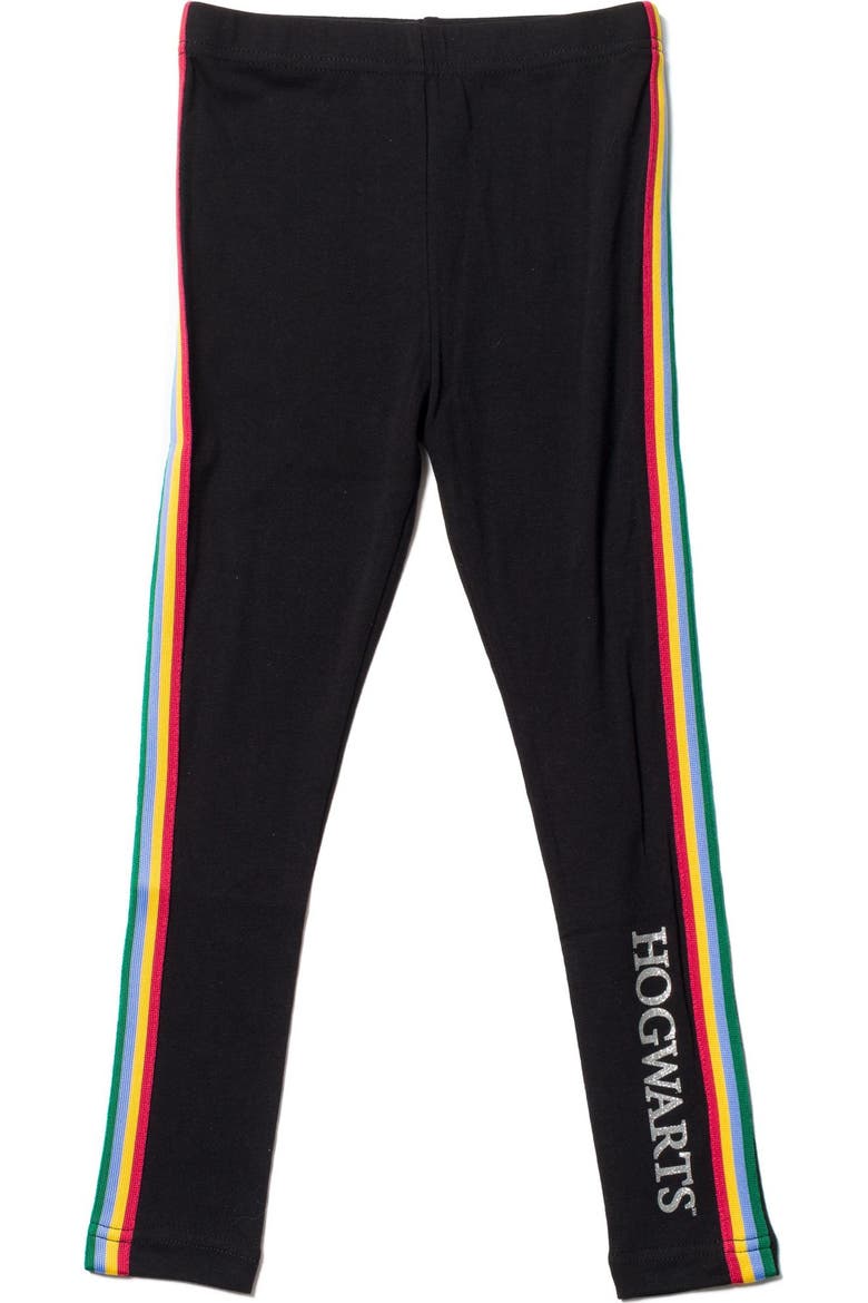 T-Shirt and Leggings Set, Alternate, color, Black Grey Multi