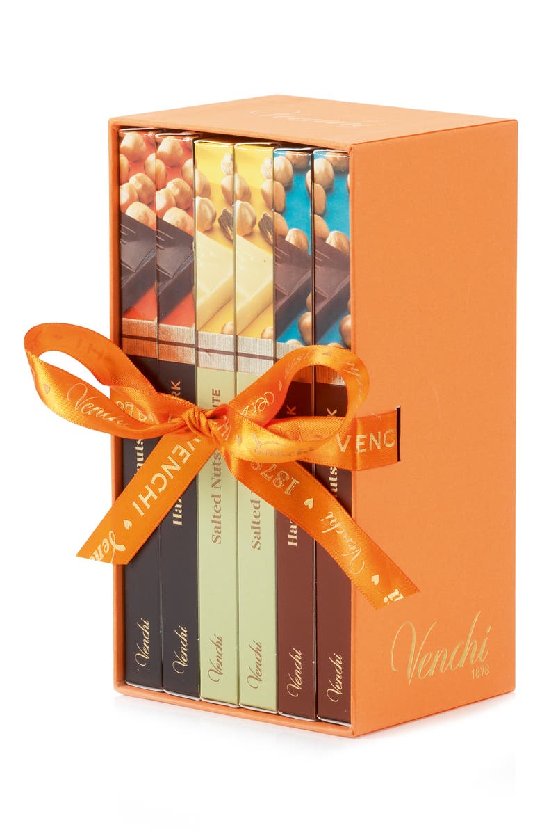 Venchi Mixed Hazelnut Chocolate Bar Bundle, Alternate, color,