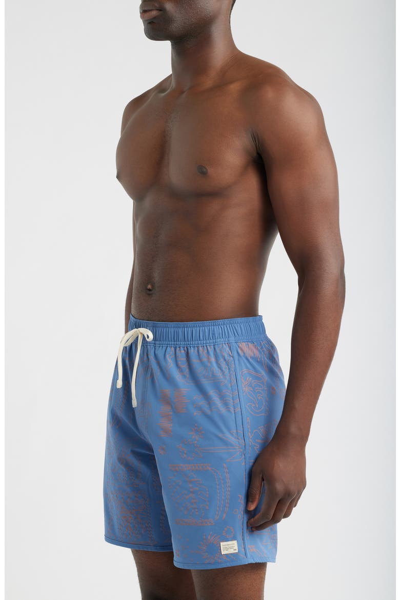 Coastal Prestige Board Shorts, Alternate, color, BLUE HORIZON